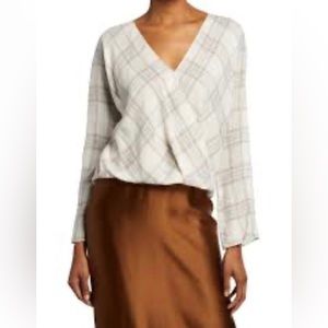 Vince wrapped blouse